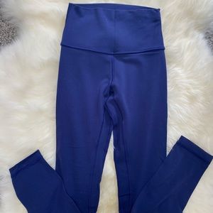 Lululemon Blue Align High Rise Leggings Size 2